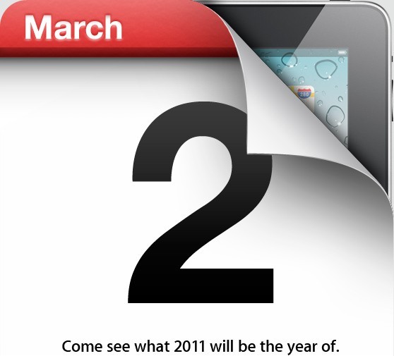 Изображение новости «Презентация iPad 2 СЕГОДНЯ!!!»