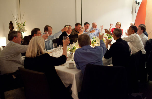 Изображение новости «Встреча Стива Джобса с президентом США Бараком Обамой.»