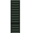 Превью-изображение №2 для товара «Apple Watch Series 7 45mm Titanium Case with Leather Link Sequoia Green (GPS+CEL)»