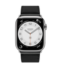 Превью-изображение №3 для товара «Apple Watch Hermes Series 7 45mm Silver Stainless Buckle S Tour (GPS+CEL)»
