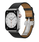 Превью-изображение №1 для товара «Apple Watch Hermes Series 7 45mm Silver Stainless Buckle S Tour (GPS+CEL)»